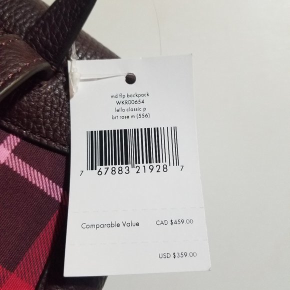 KATE SPADE Leila Medium Flap Backpack - Picture 8 of 8